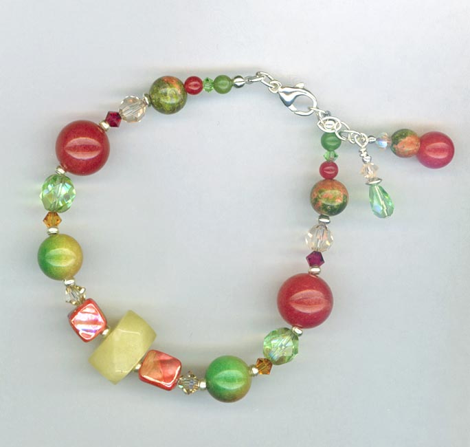 fruit cocktail bracelet