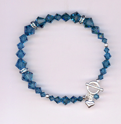 Swarovski Crystal Blue Elegant Crystal bracelet