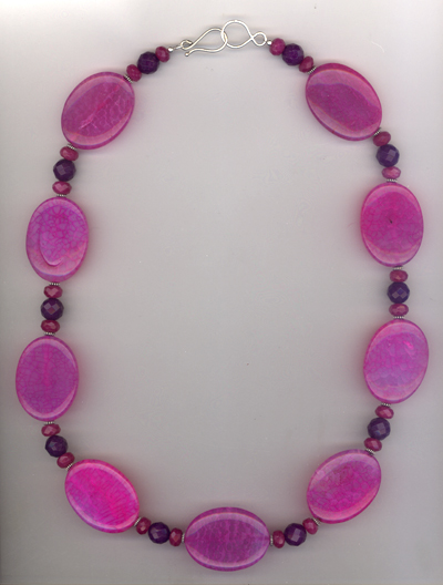 Luxe Violet ~ Gemstone Necklace