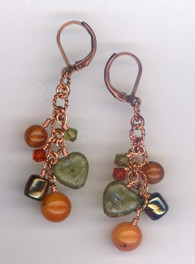 Harvest Copper Earrings