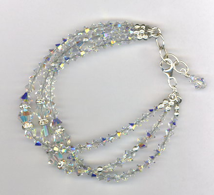 Swarovski Crystal Bridal Custom Bracelet