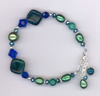 Emerald Isle Voyage Blue/green Bracelet
