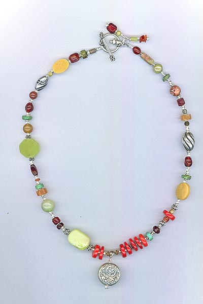 Southwest Multi-gemstone Necklace