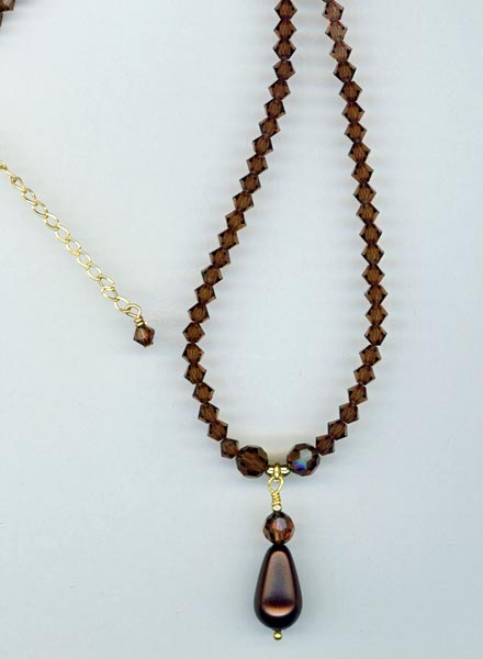 Dark Chocolate ~ Necklace