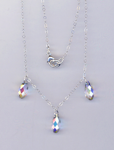 triple dazzle necklace